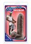 Loverboy Pierre The Chef Dildo With Balls 7in - Chocolate